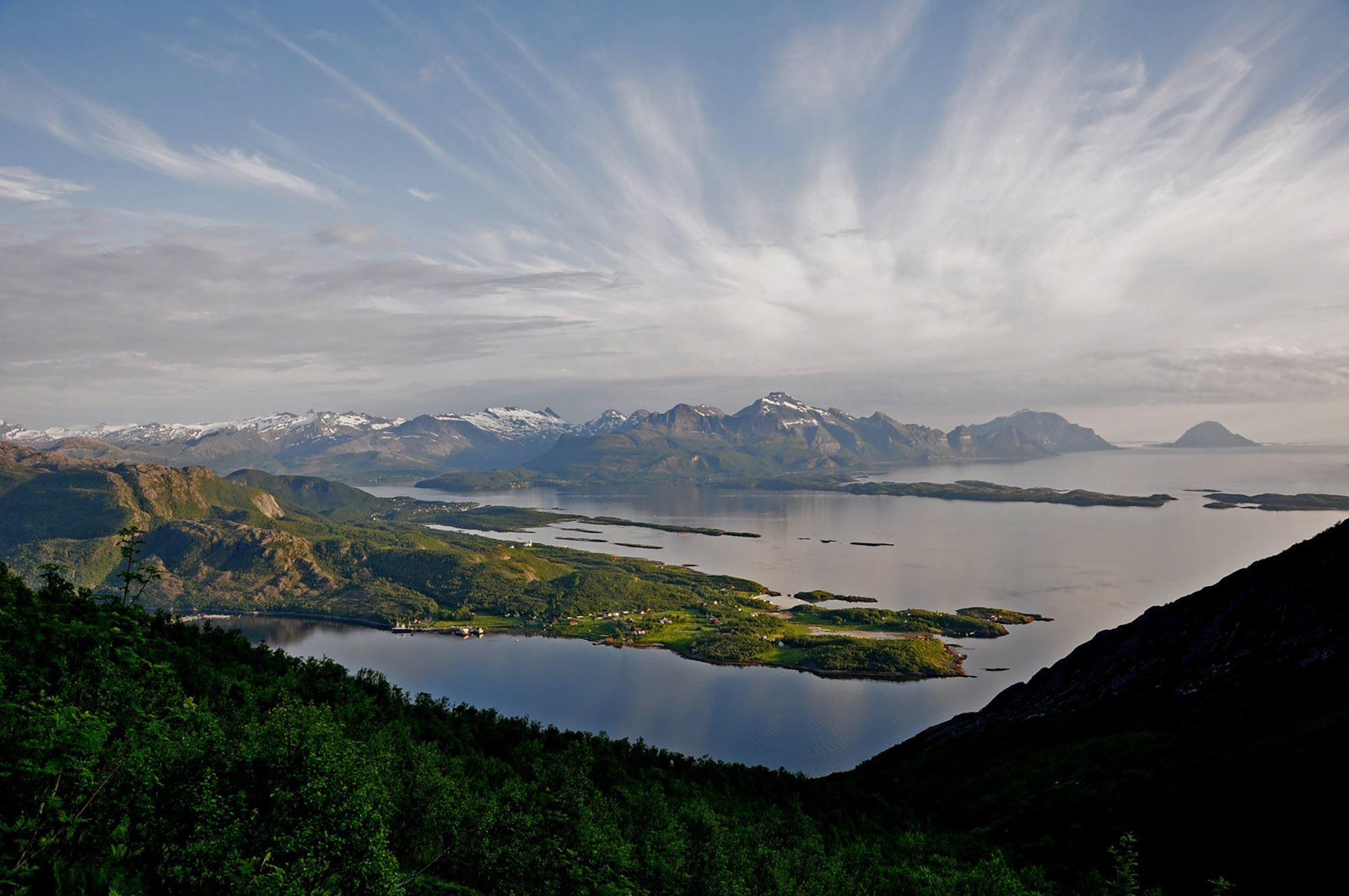 Sandhornet på Sandhornøy i Gildeskål