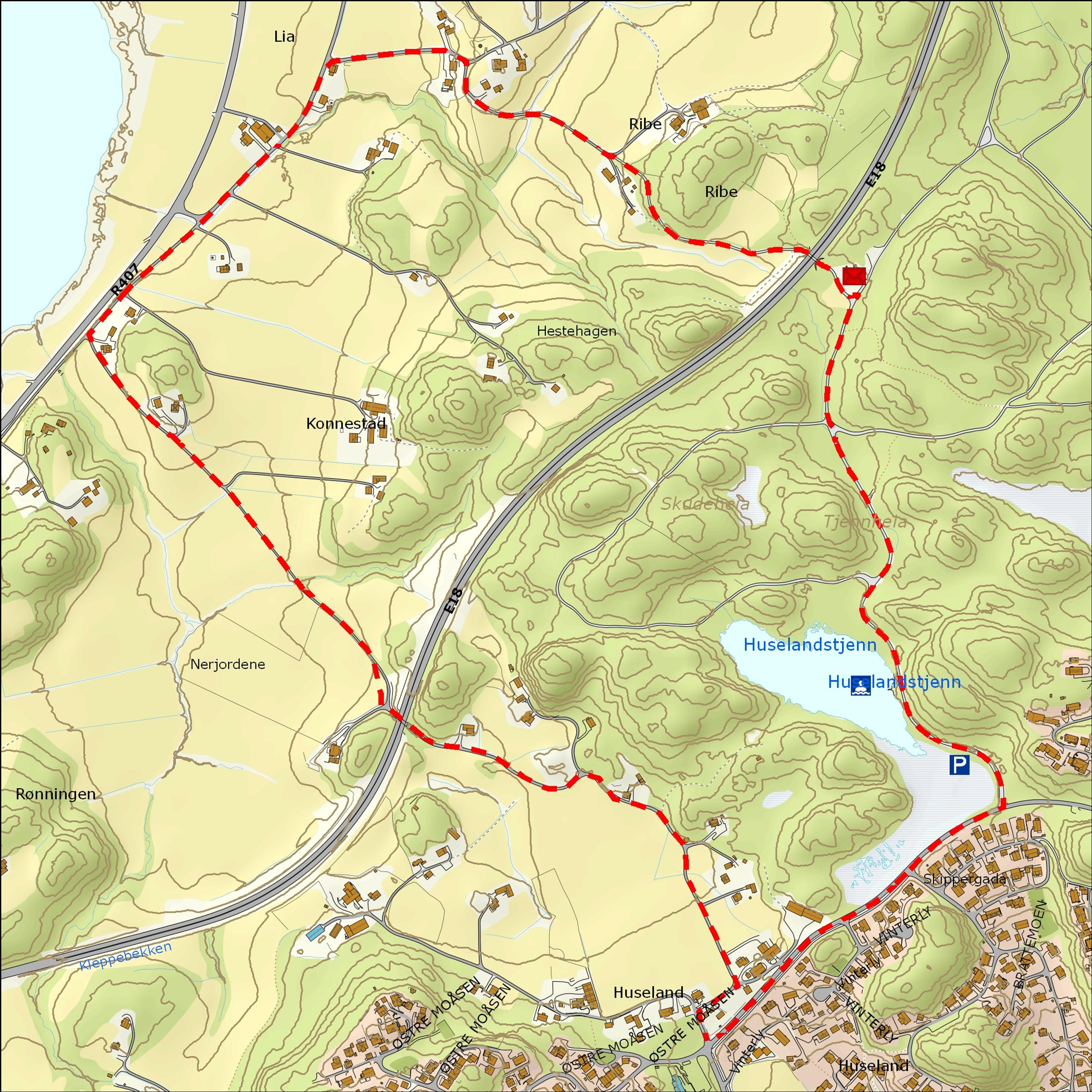 Fevik lysløype-Temse