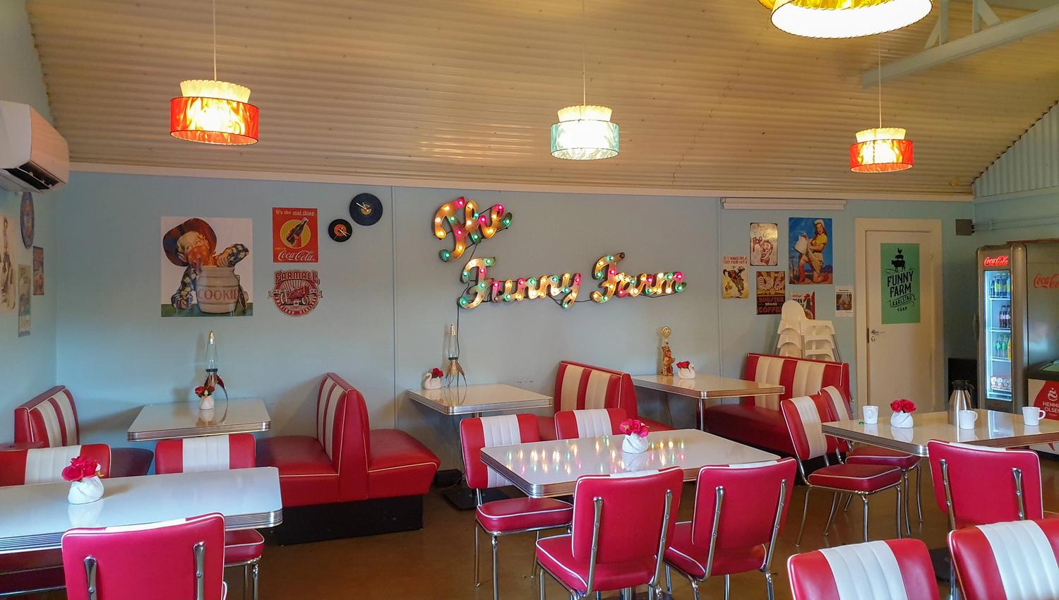 interiør fra cafeen