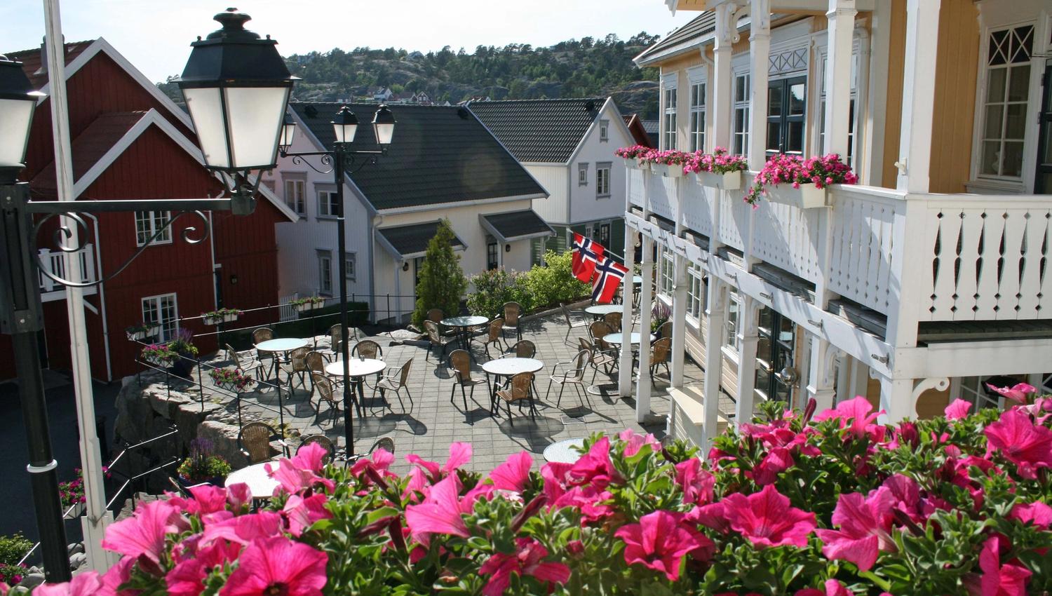 Lyngørportens uteplass