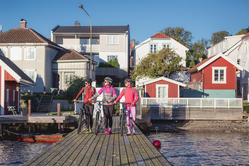 bicycle in Langesund