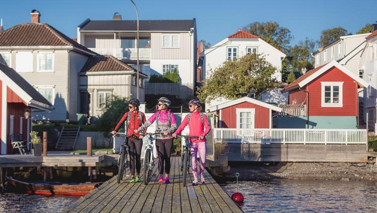 bicycle in Langesund
