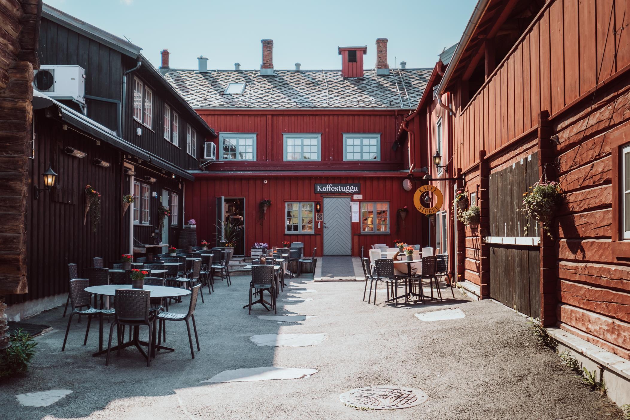 Kaffestuggu-bakgård