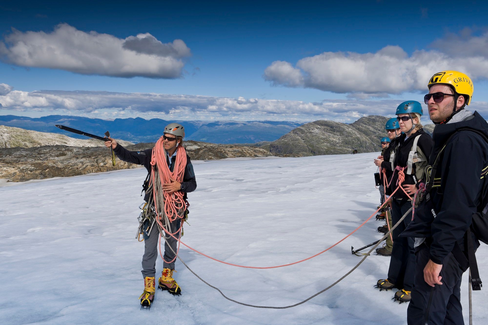 Brevandring på Folgefonna