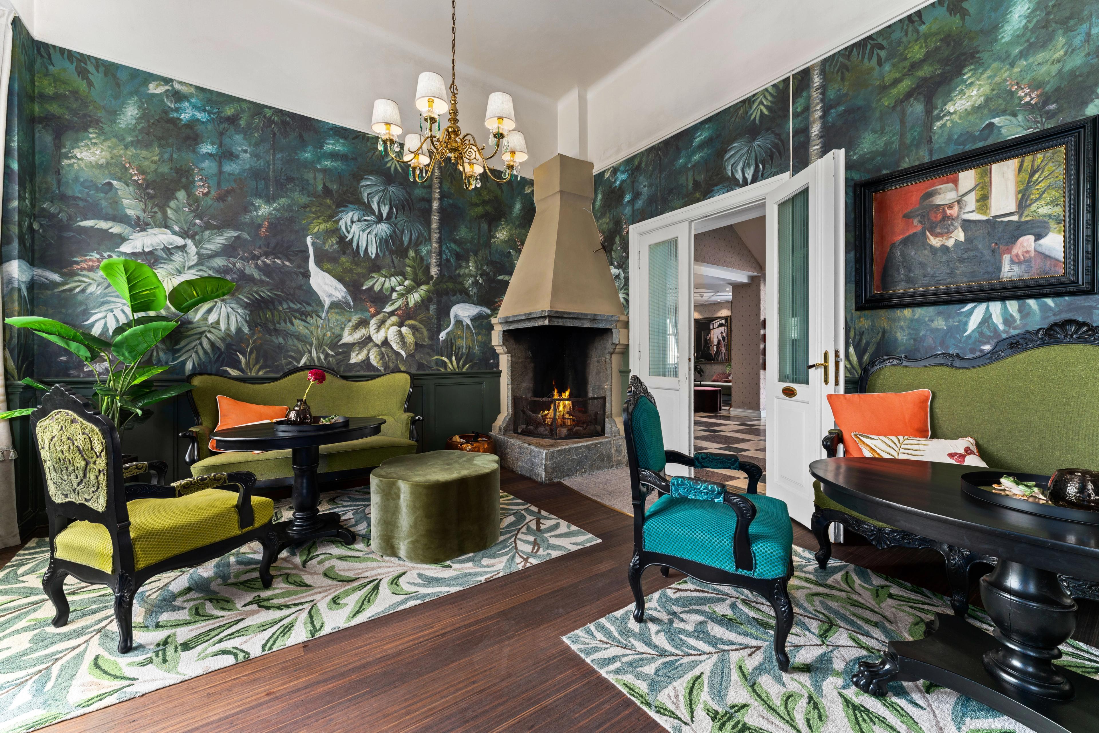 Wohnzimmer Hotel Breiseth