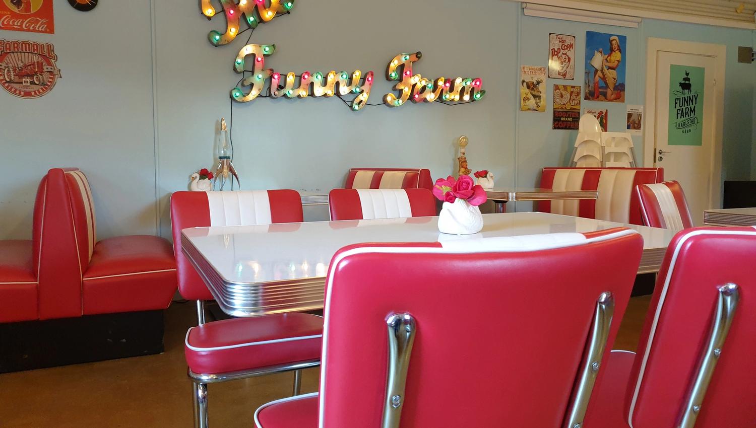 interior of the cafe