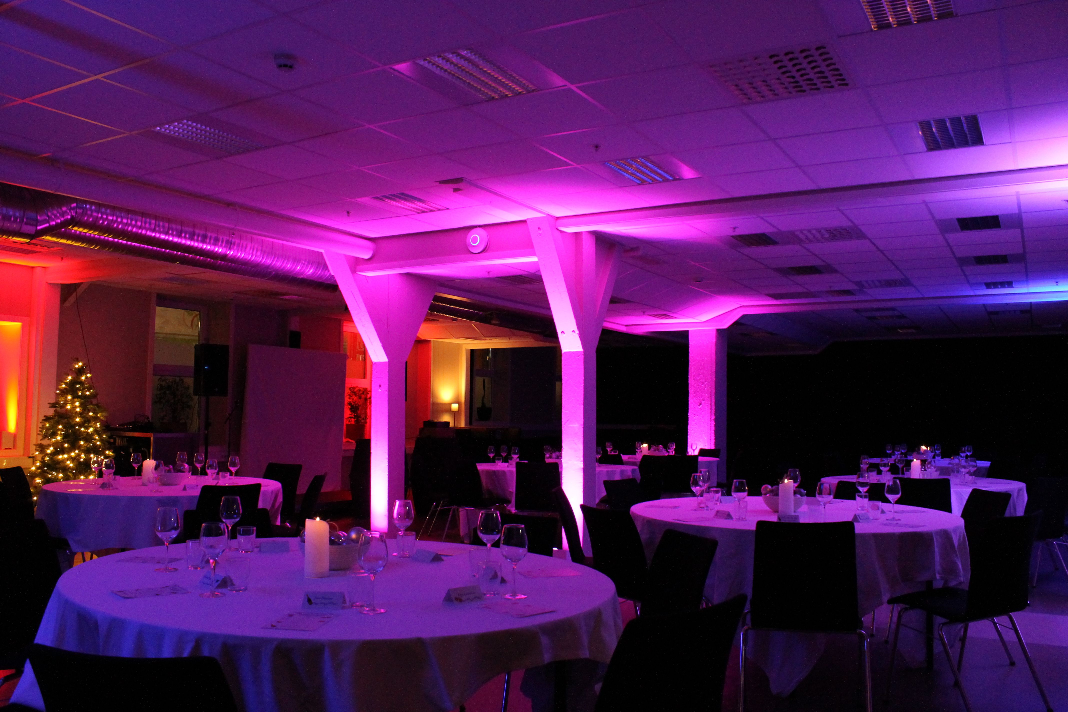 Julebord med lyd og lyd