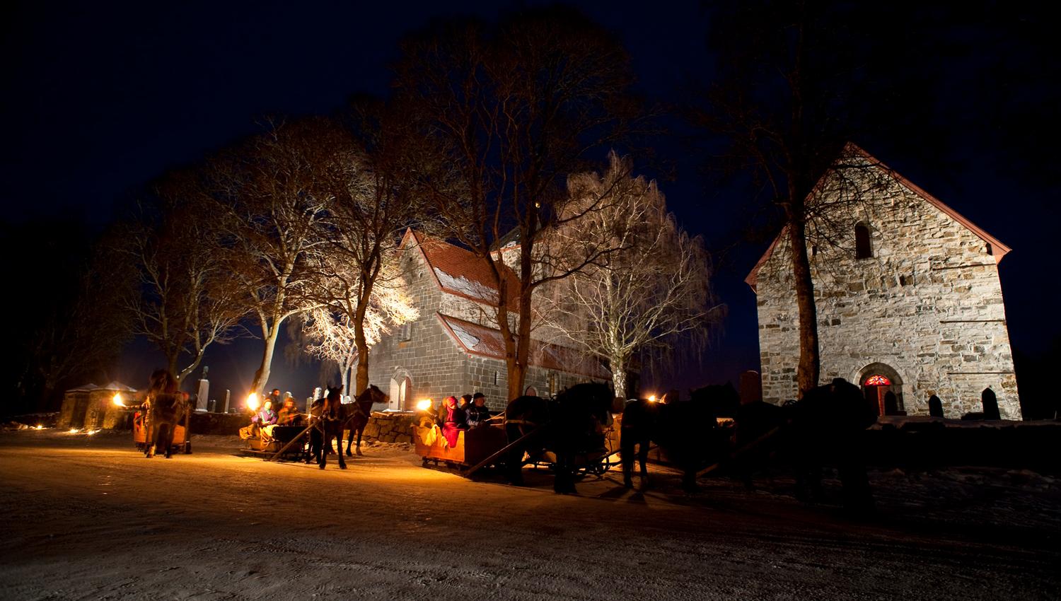 Julestemning ved søsterkirkene