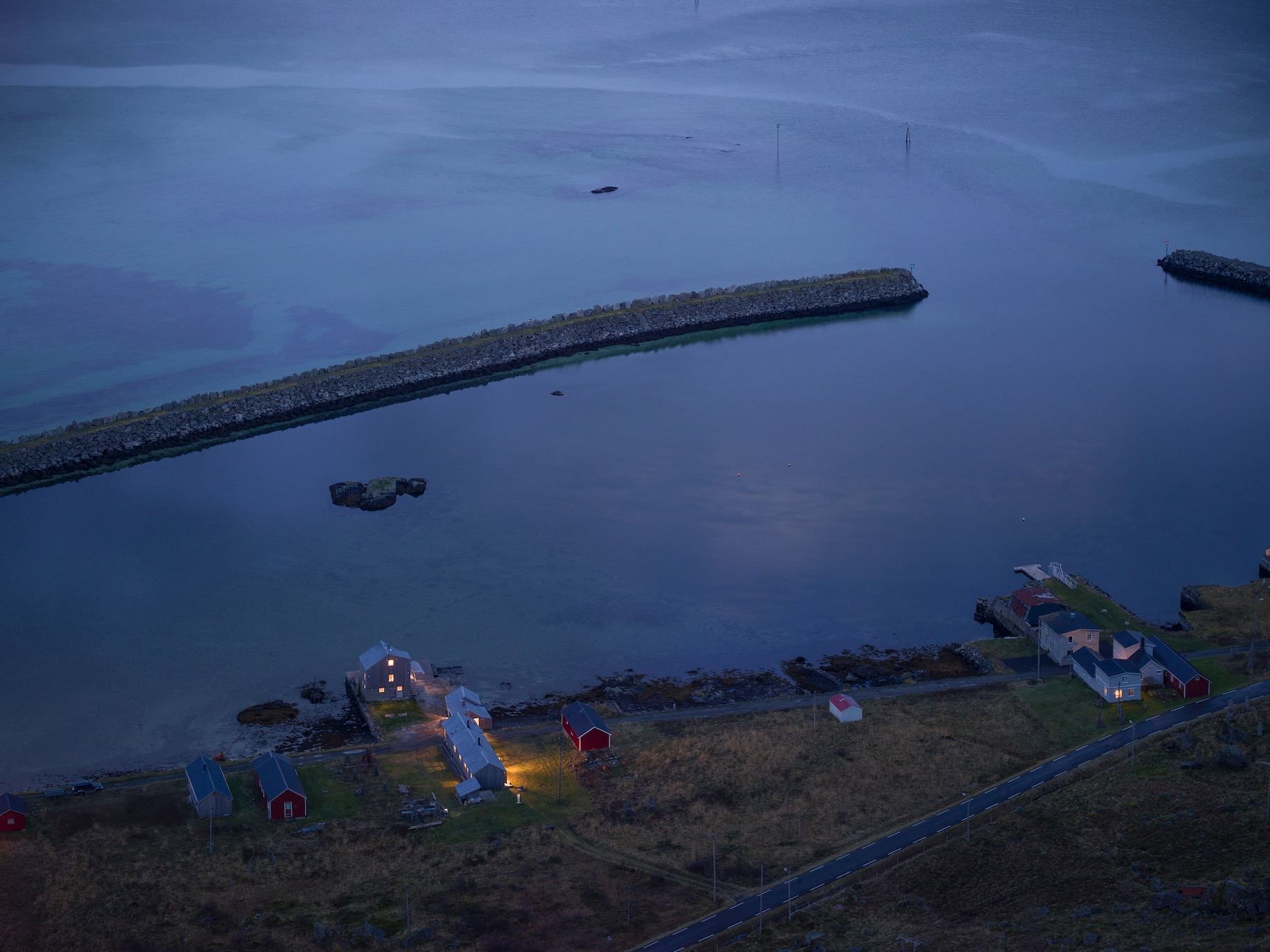 Havnen til Villa Lofoten