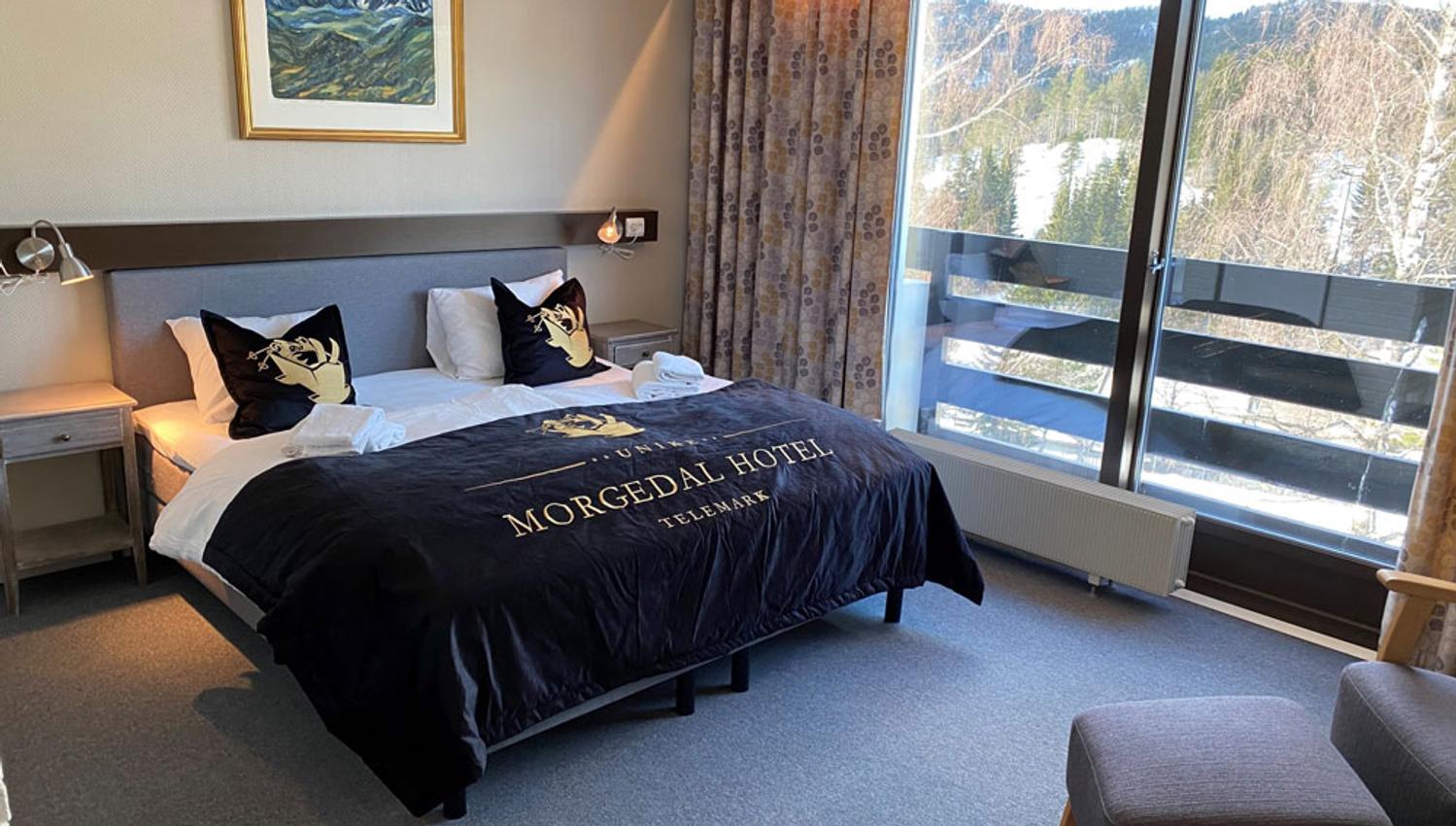 dobbeltrom på Morgedal Hotell