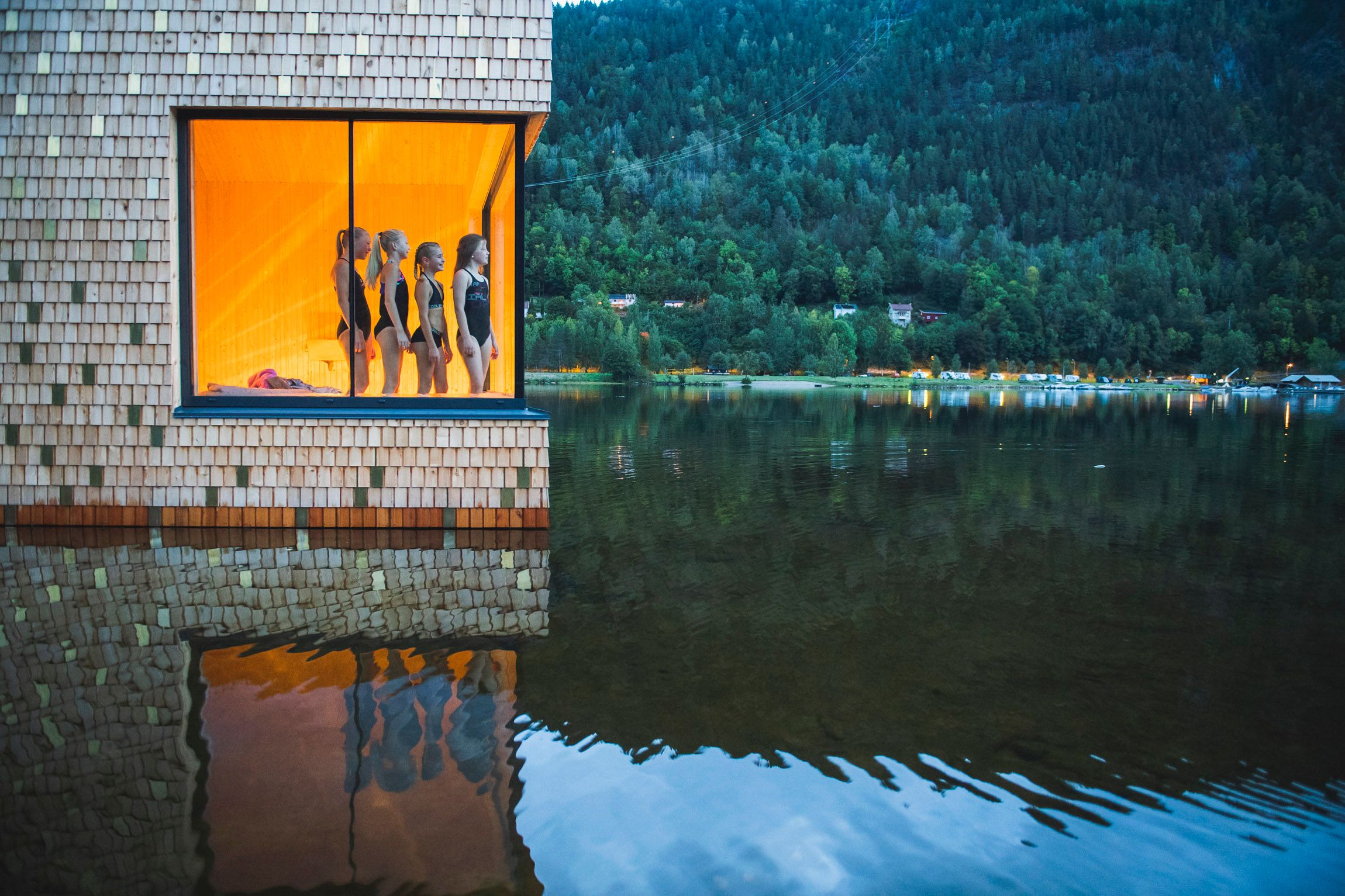 gruppe på Soria Moria badstue