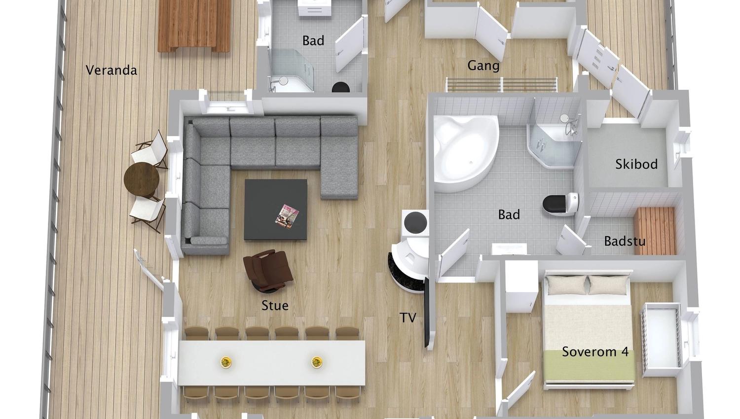 Floor plan Nordlia 12