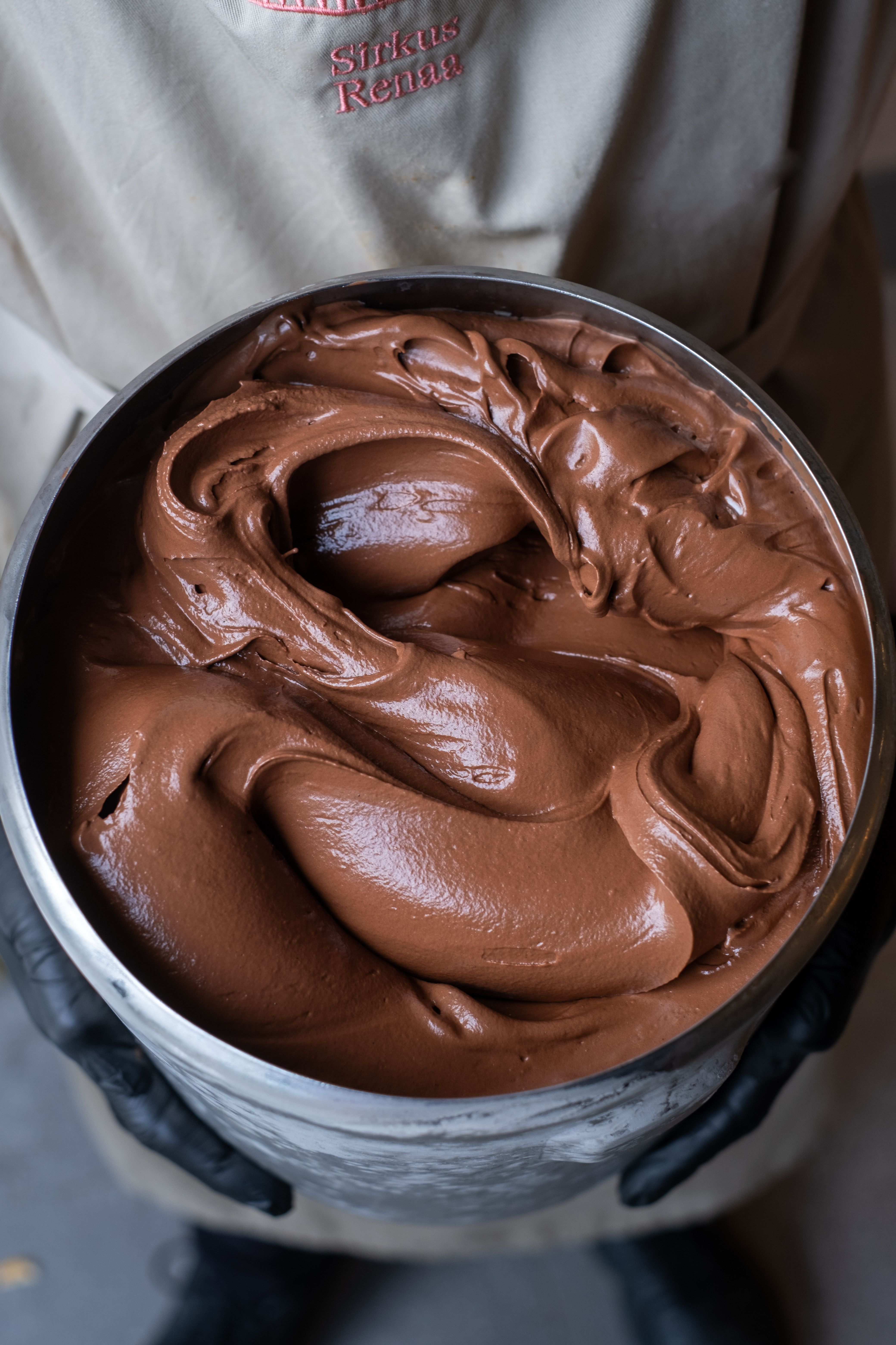 Chocolate gelato