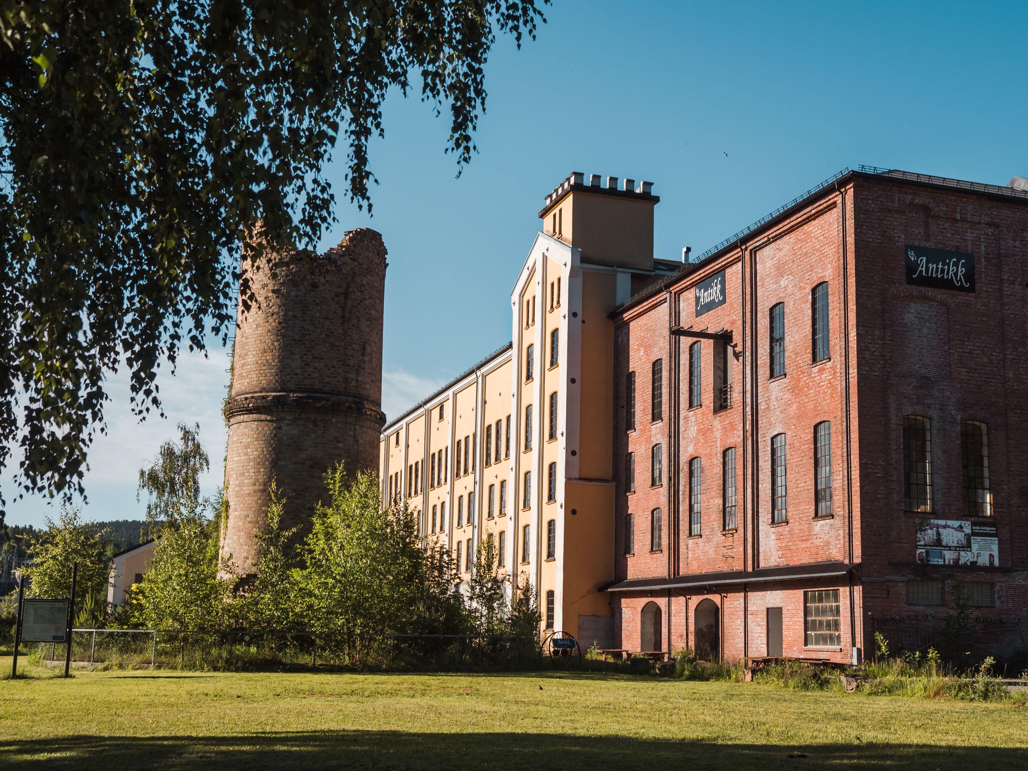 Gamle Union Brug Antikk Skotfoss