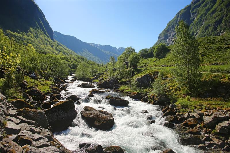 River in the Folgefonna National Park