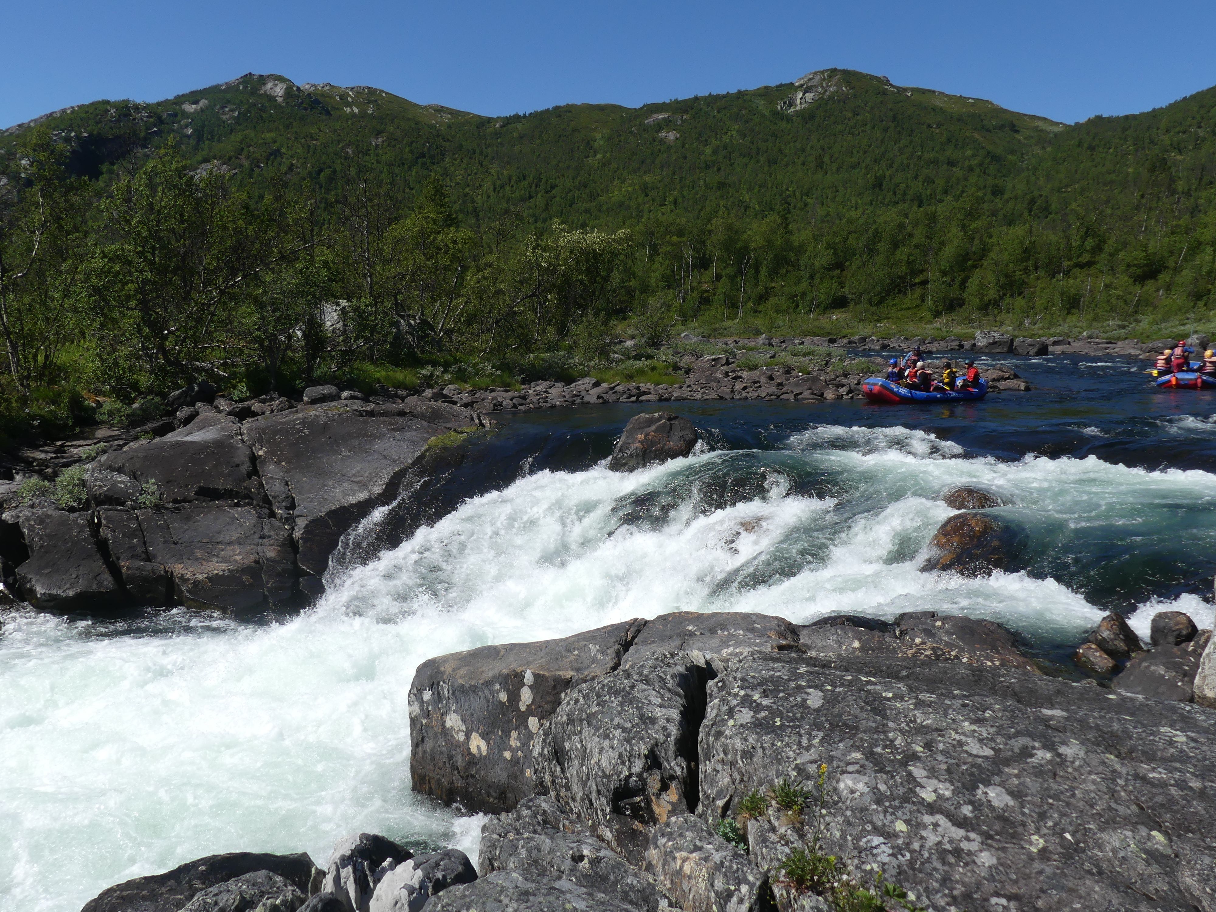 white water rafting in Dagali near Geilo