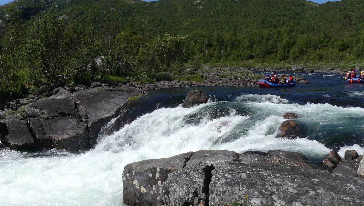 white water rafting in Dagali near Geilo