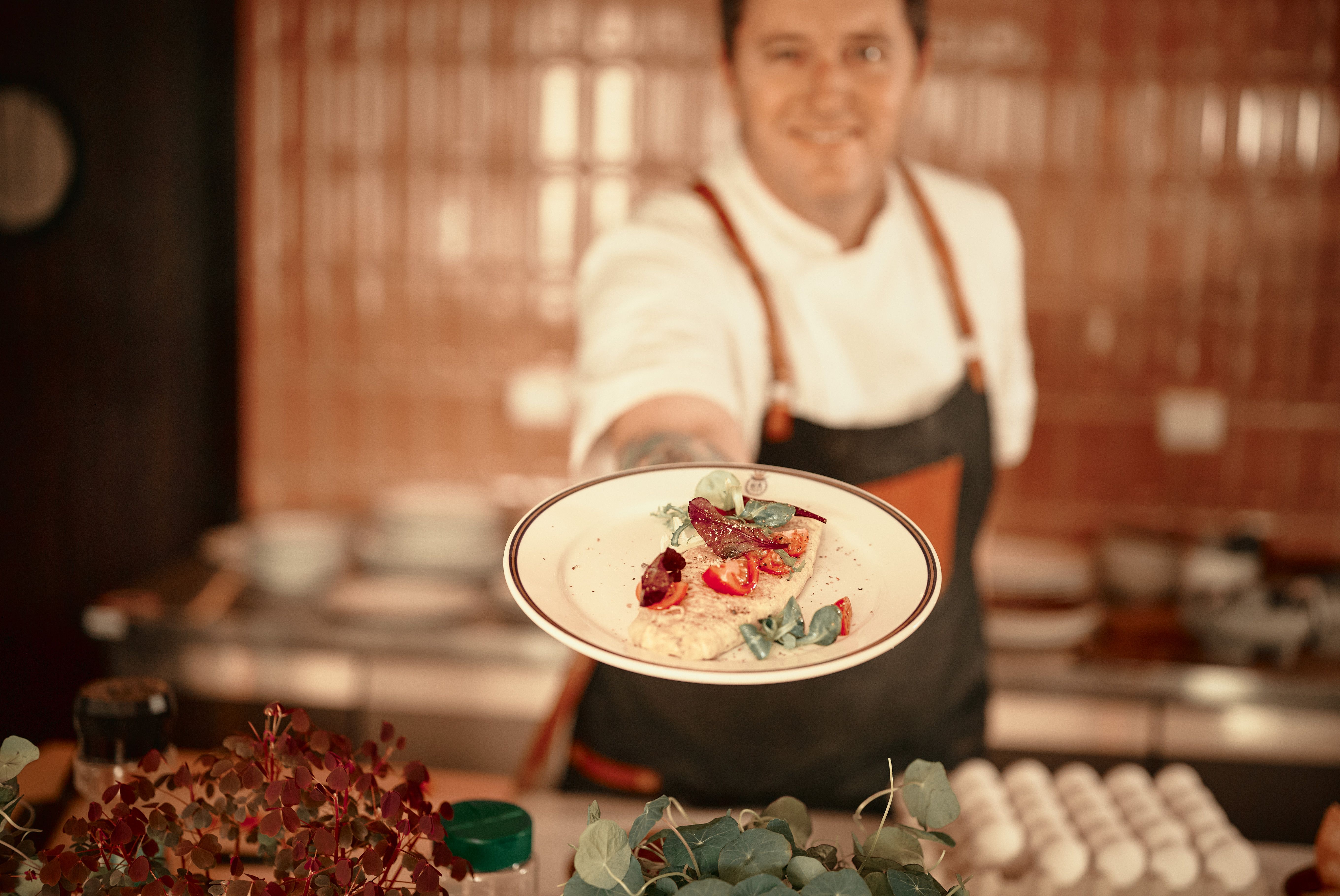 Fantastiske smaker på hotellrestauranten
