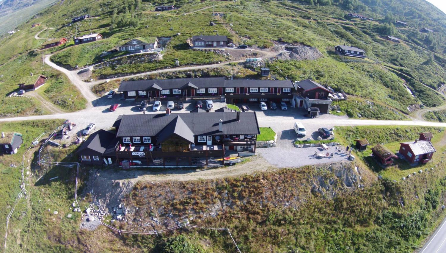 Storestølen, bildet er tatt med drone