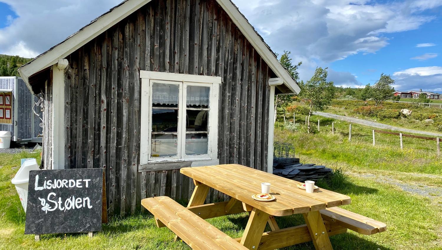 Servering ved Lisjordetstølen