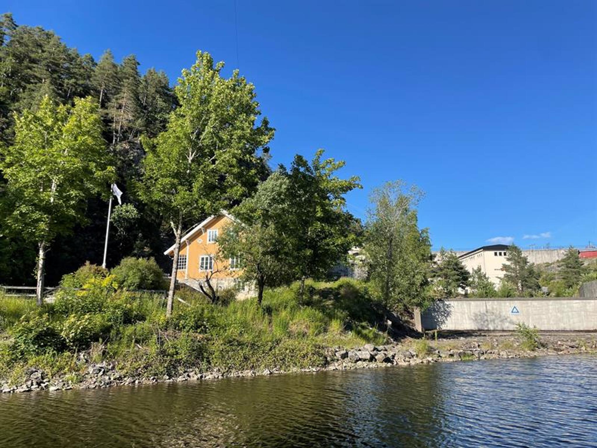 Sluseassistentbolig halden brekke sluser Haldenkanalen overnatting