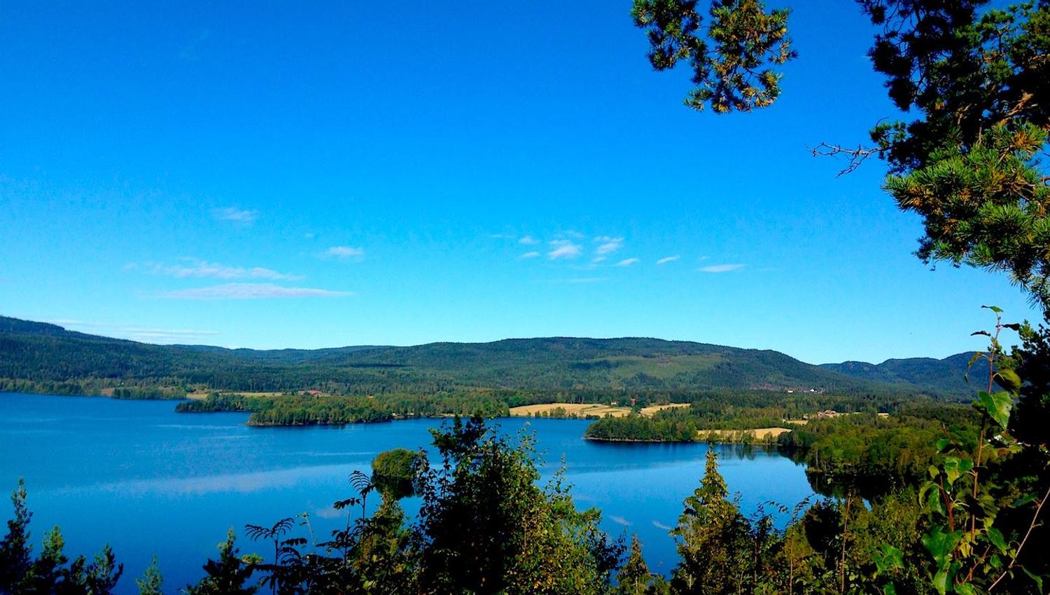 utsikt over maridalsvannet