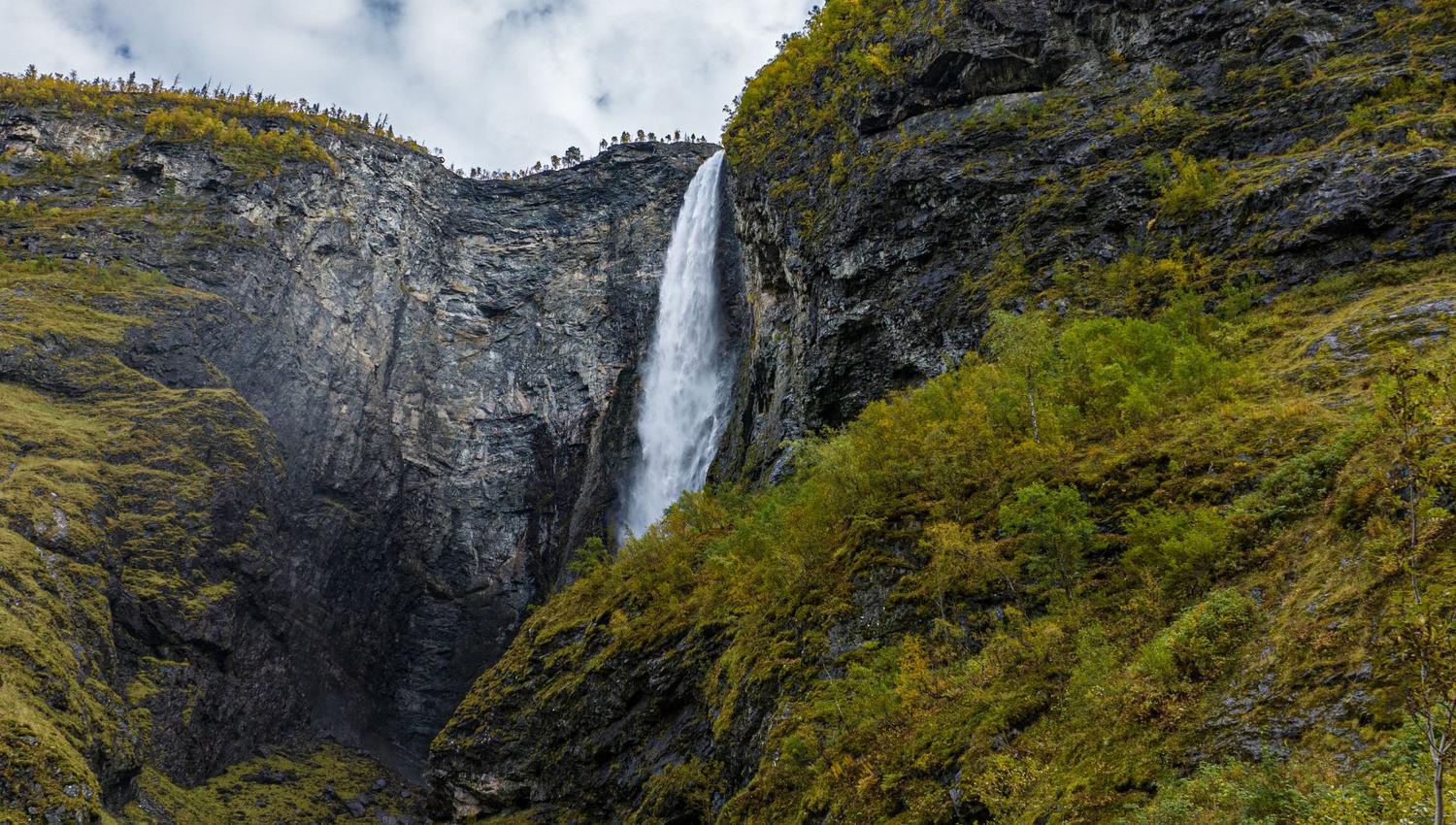 Vettisfossen Waterfall
