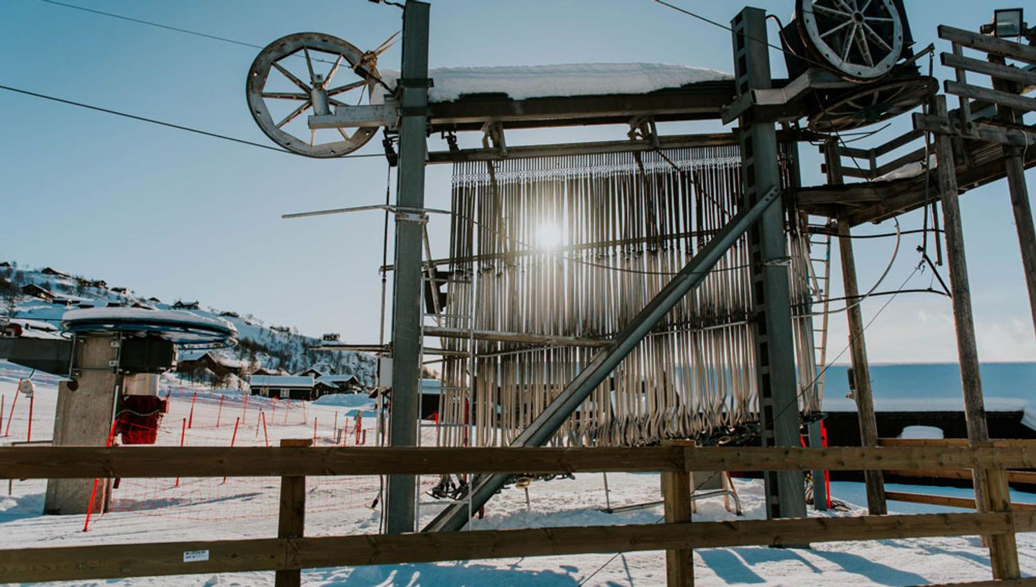 skilift-på-haukelifjell-skisenter