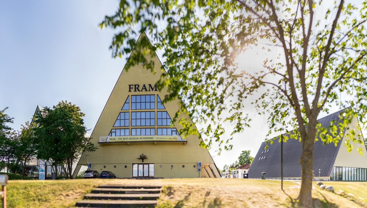 Fram Museum seen from the outside