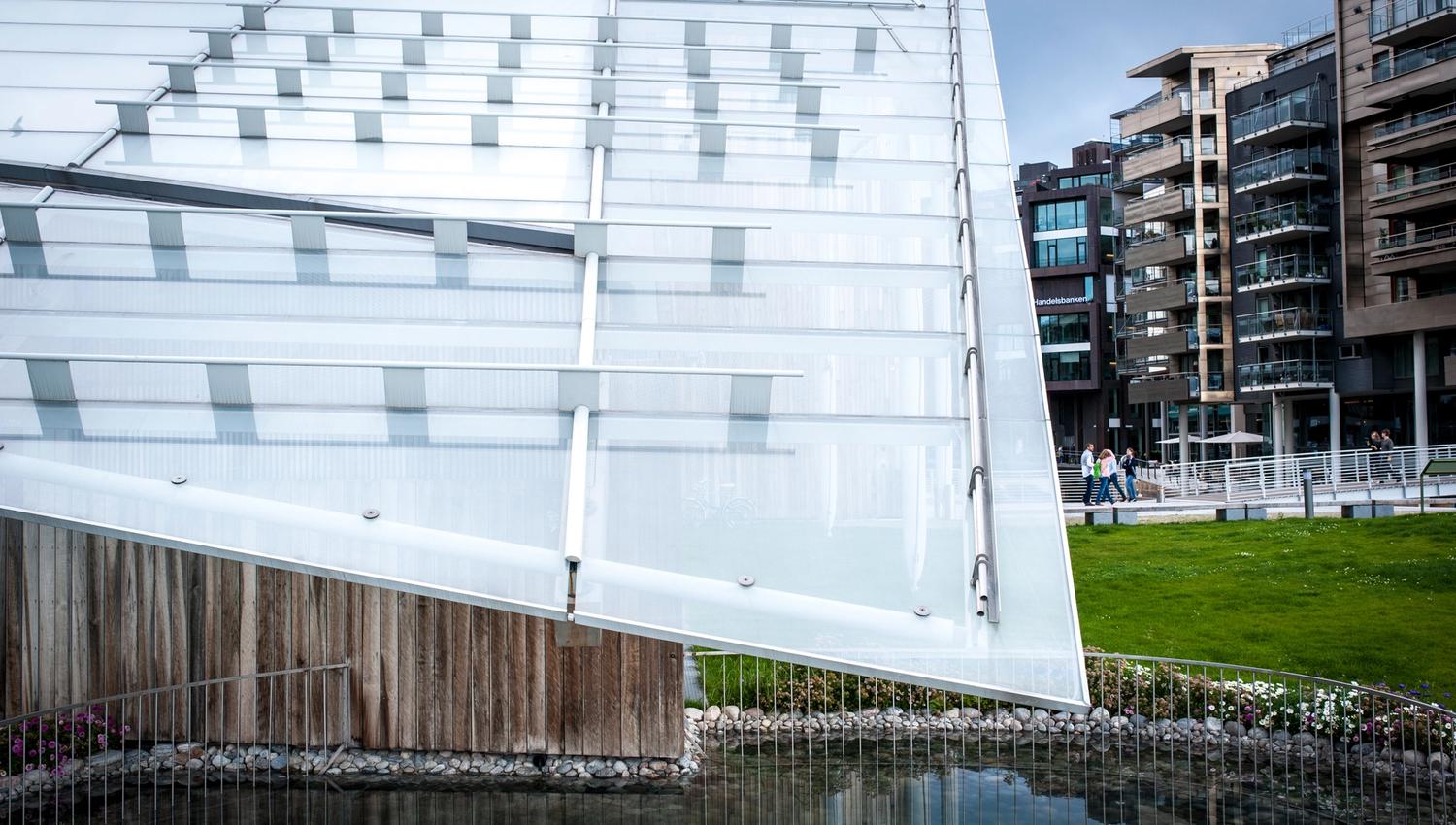 taket til Astrup Fearnley museet