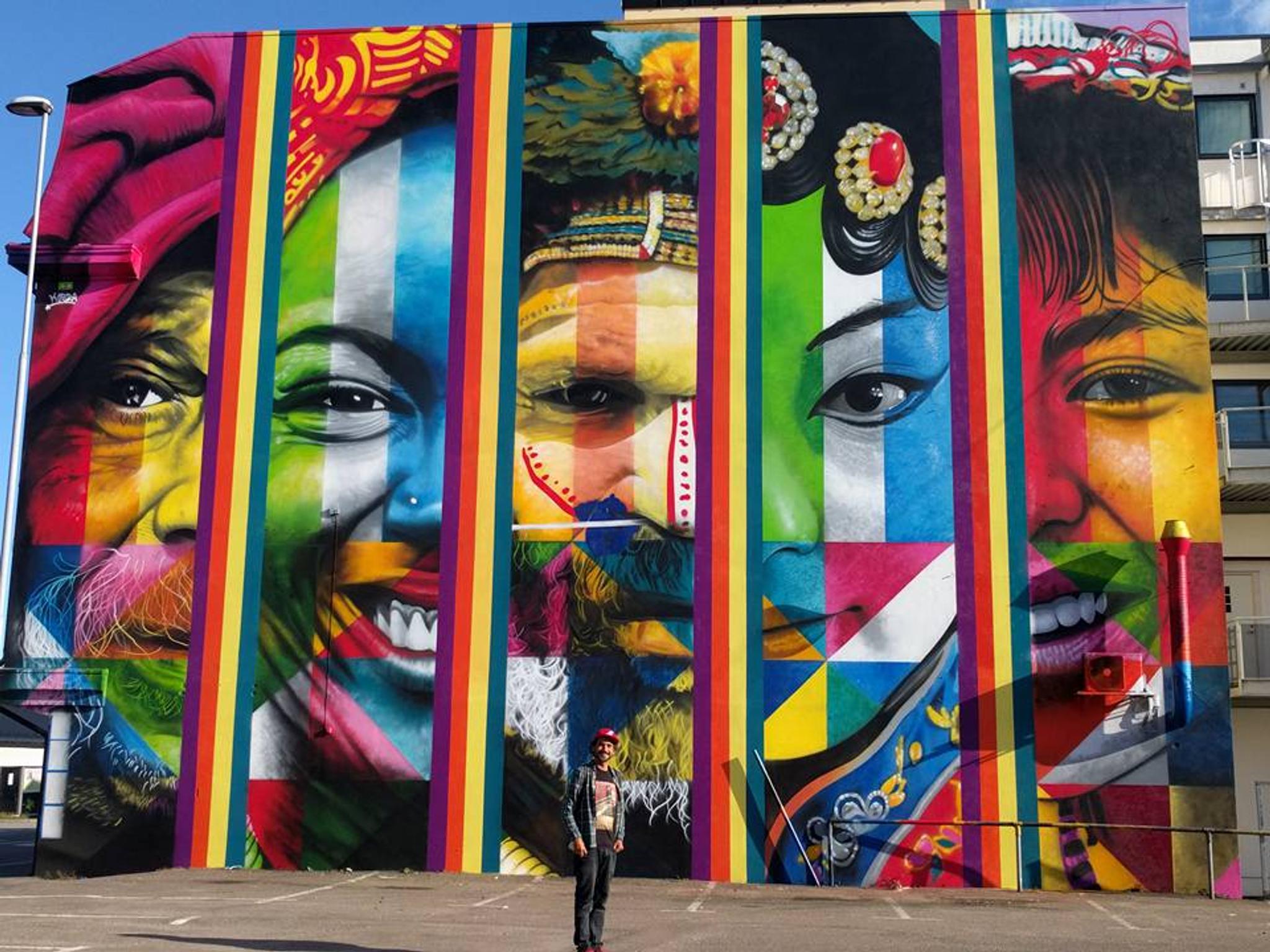 Eduardo Kobra fra Brasil