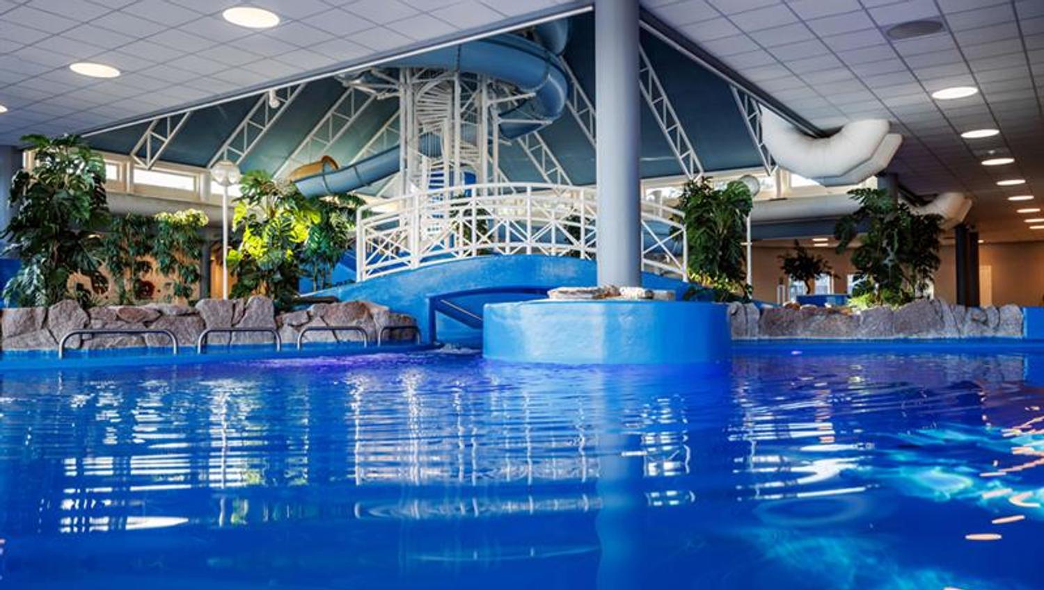pool in the swimming park in Langesund