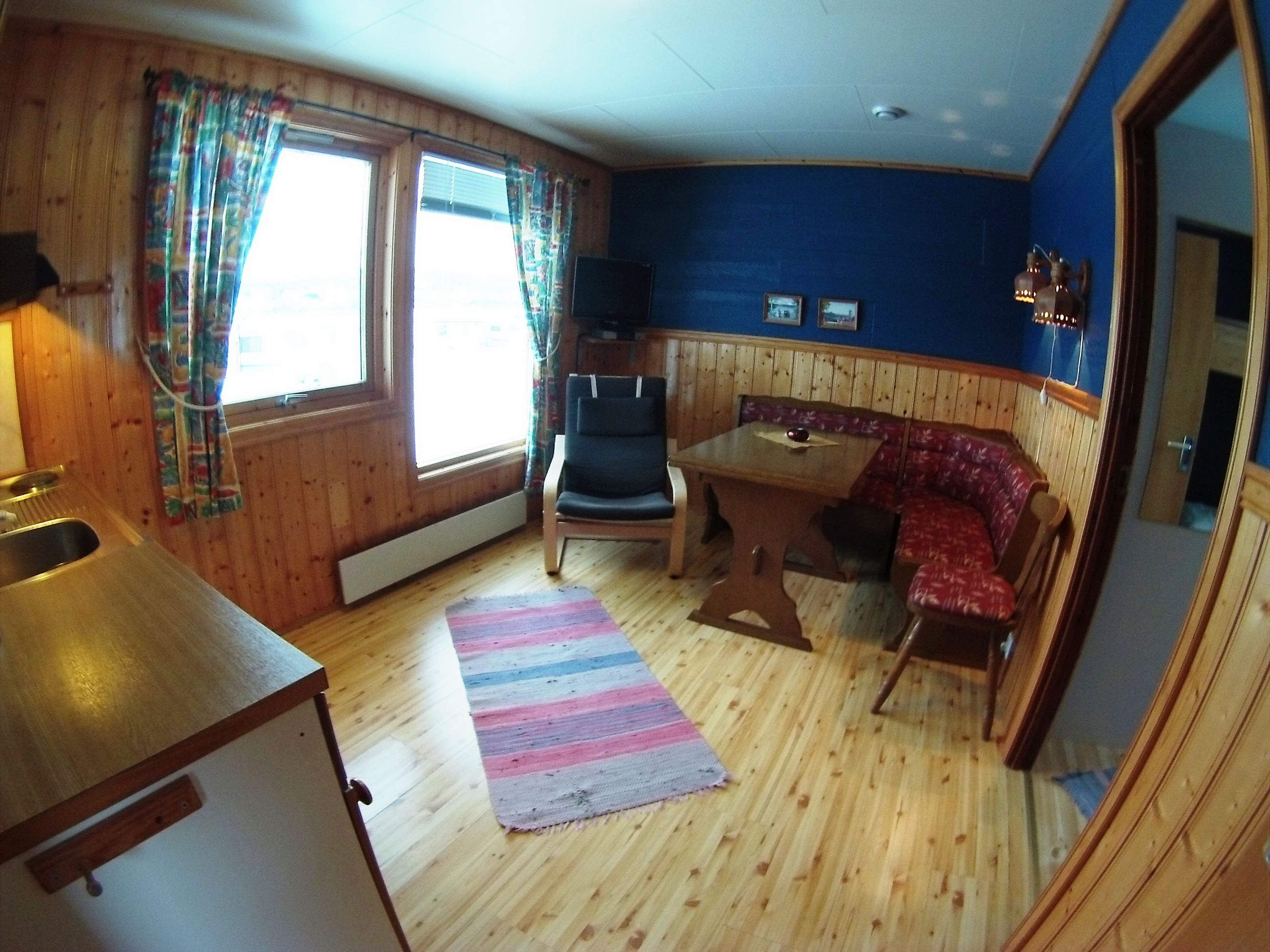 open plan, kitchen living room