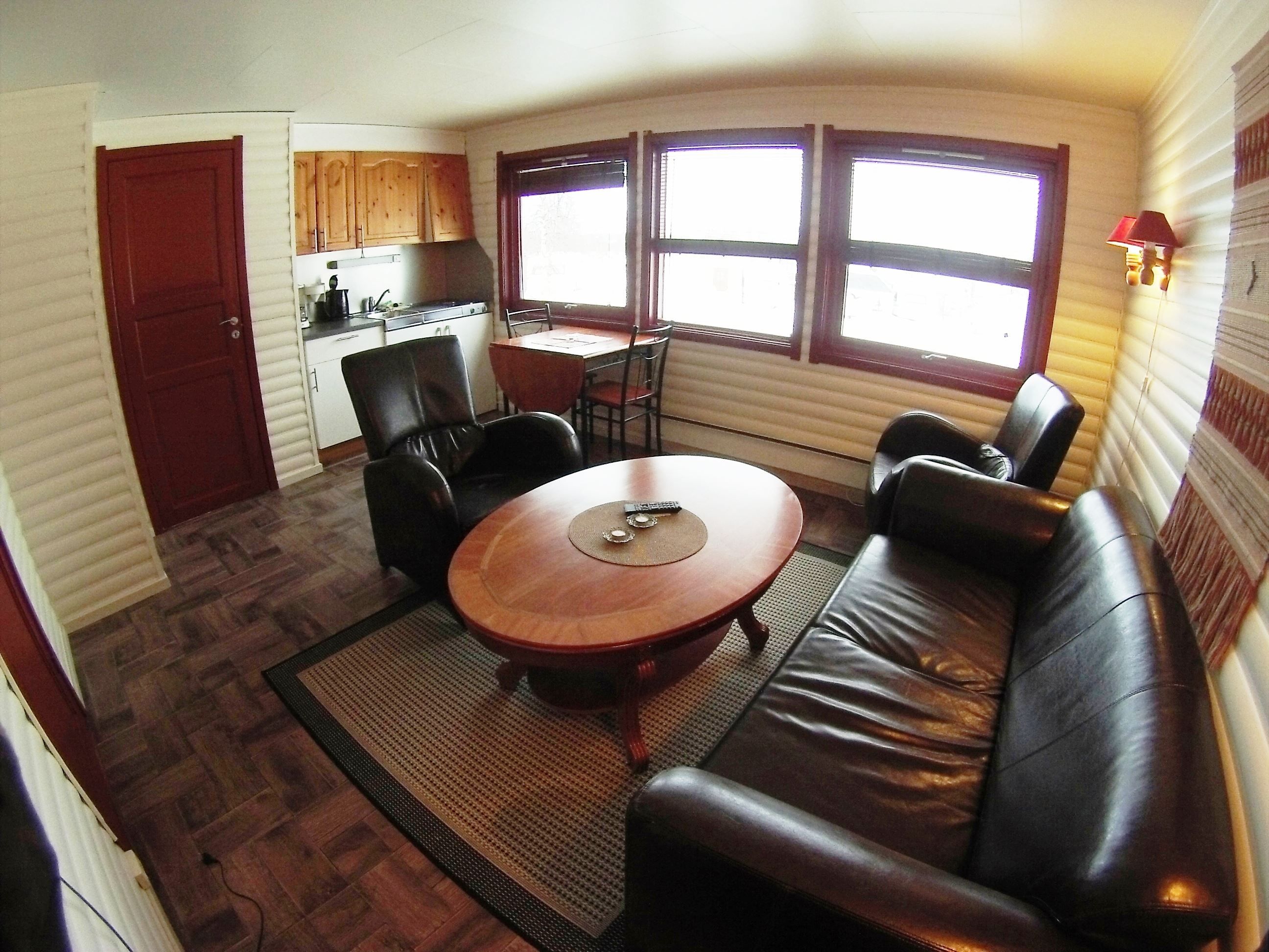 open plan, kitchen living room