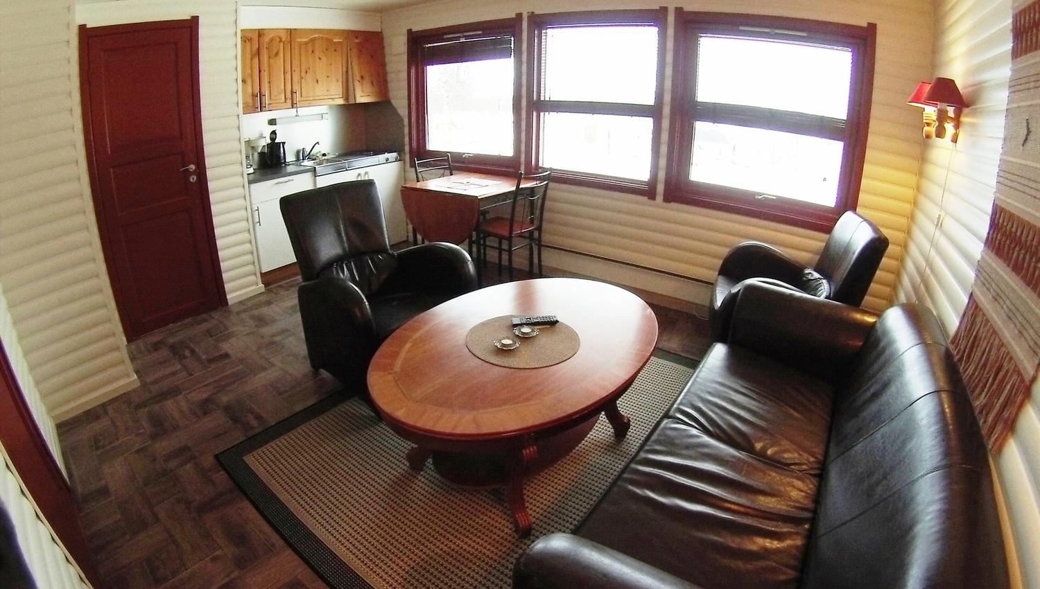 open plan, kitchen living room