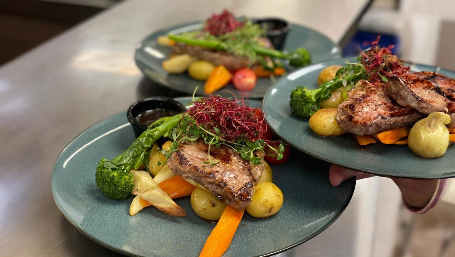 Tre middagsretter på Skysskroa