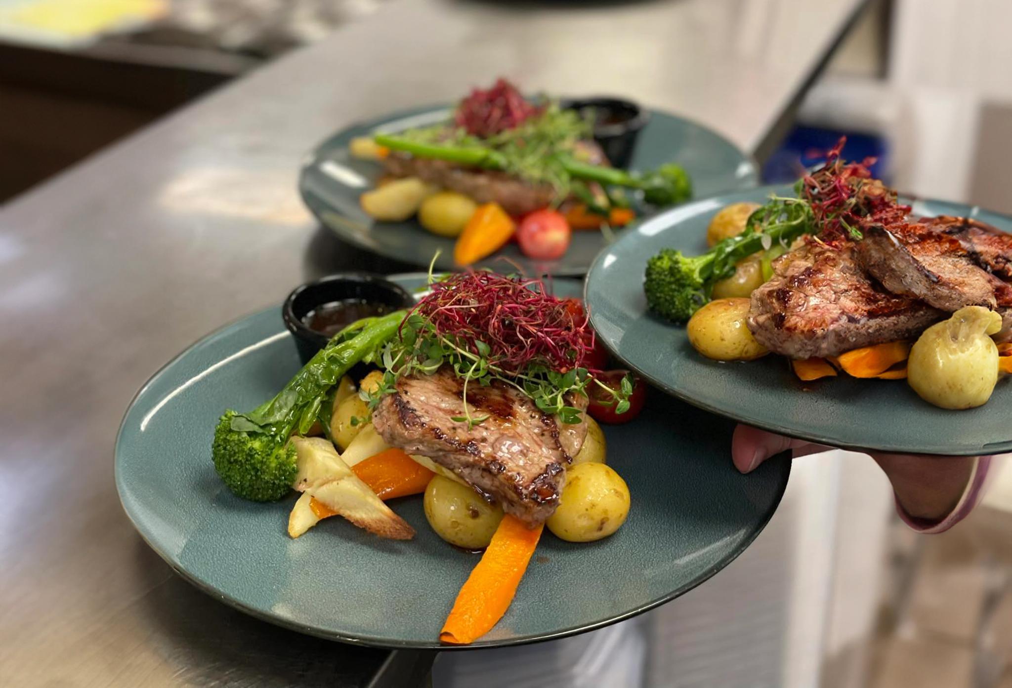 Tre middagsretter på Skysskroa