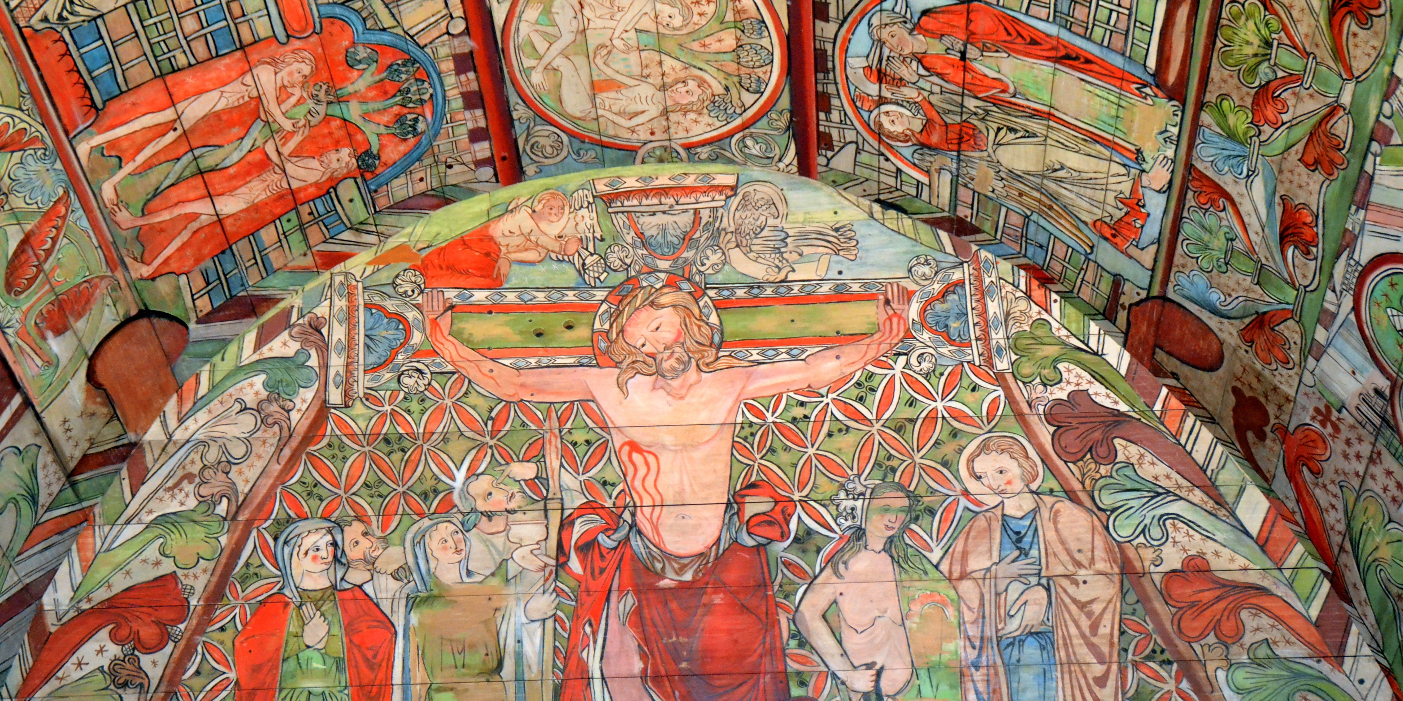 Takmaleriet i Ål Kyrkje