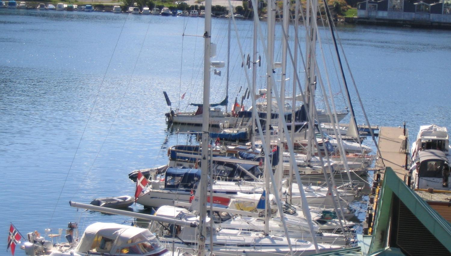 Boats at Sandefjord Gjestehavn