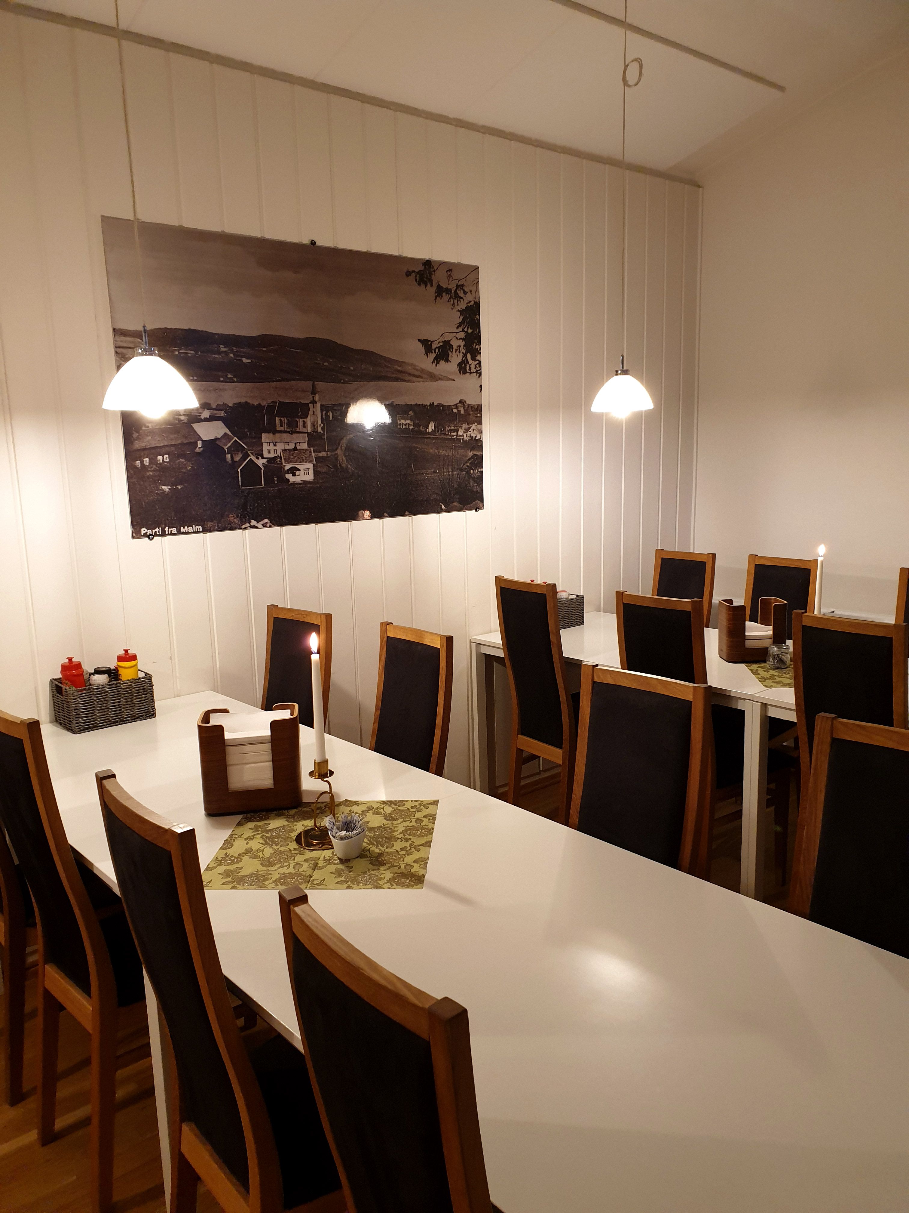 Dining room at Malm Hotel