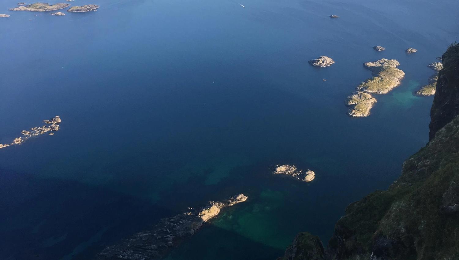 Utsikt fra Fløya
