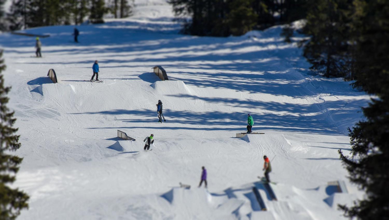 Alpine skiing in Kvitfjell