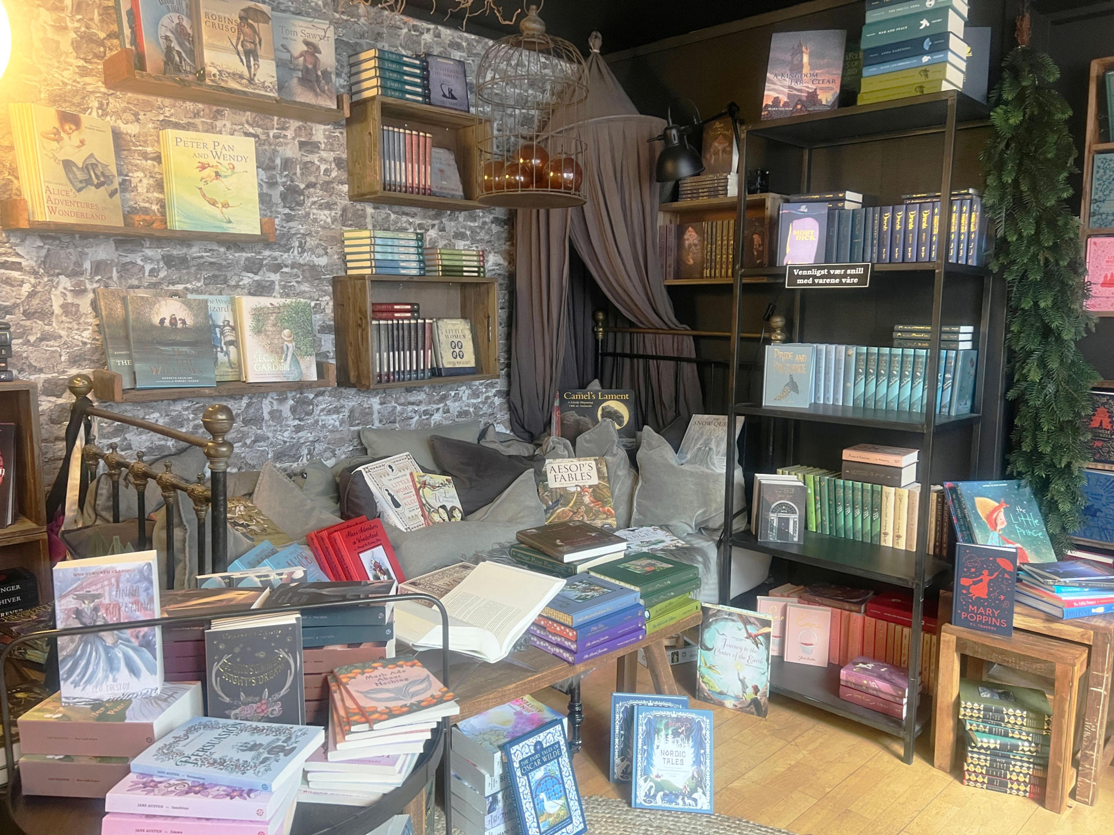 Den Lille Bokbutikken (the little bookshop) in Haugesund