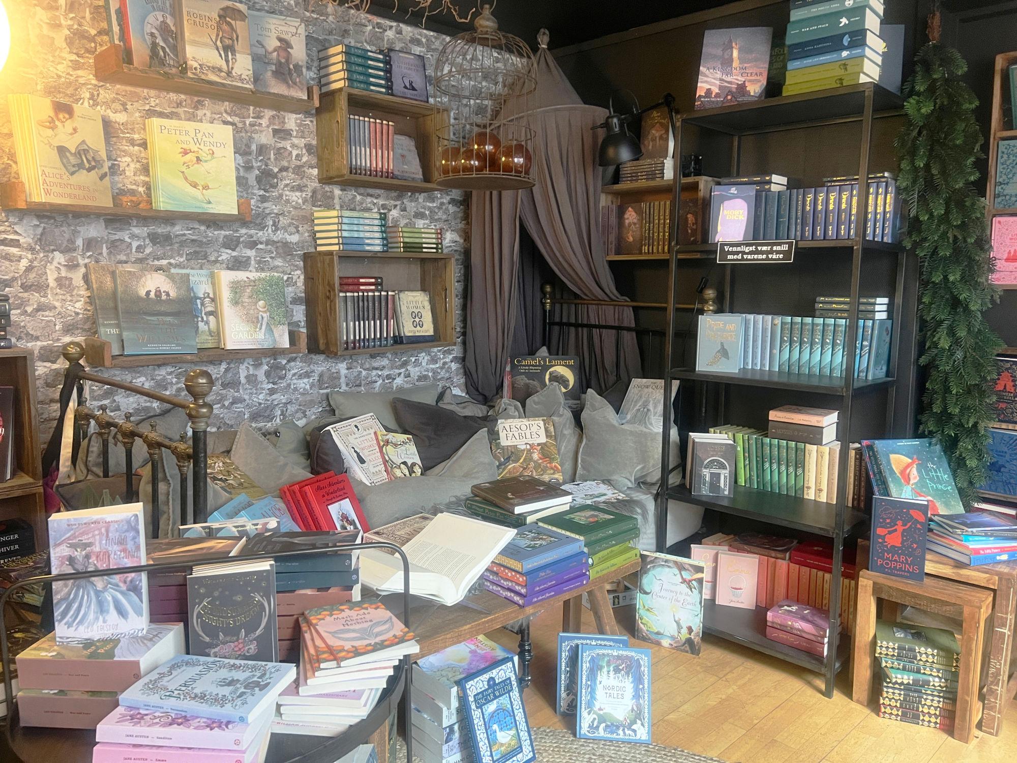 Den Lille Bokbutikken (the little bookshop) in Haugesund