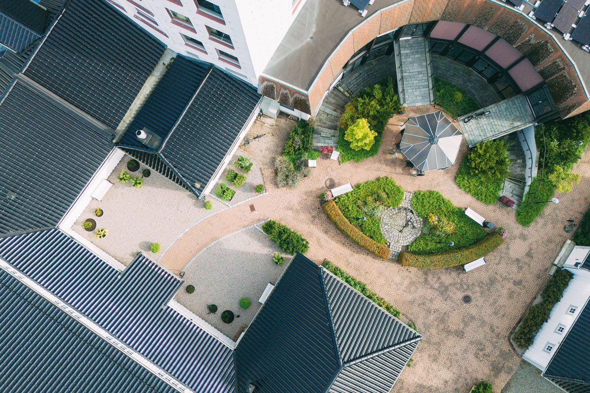 bakhagen på Hotell Vic