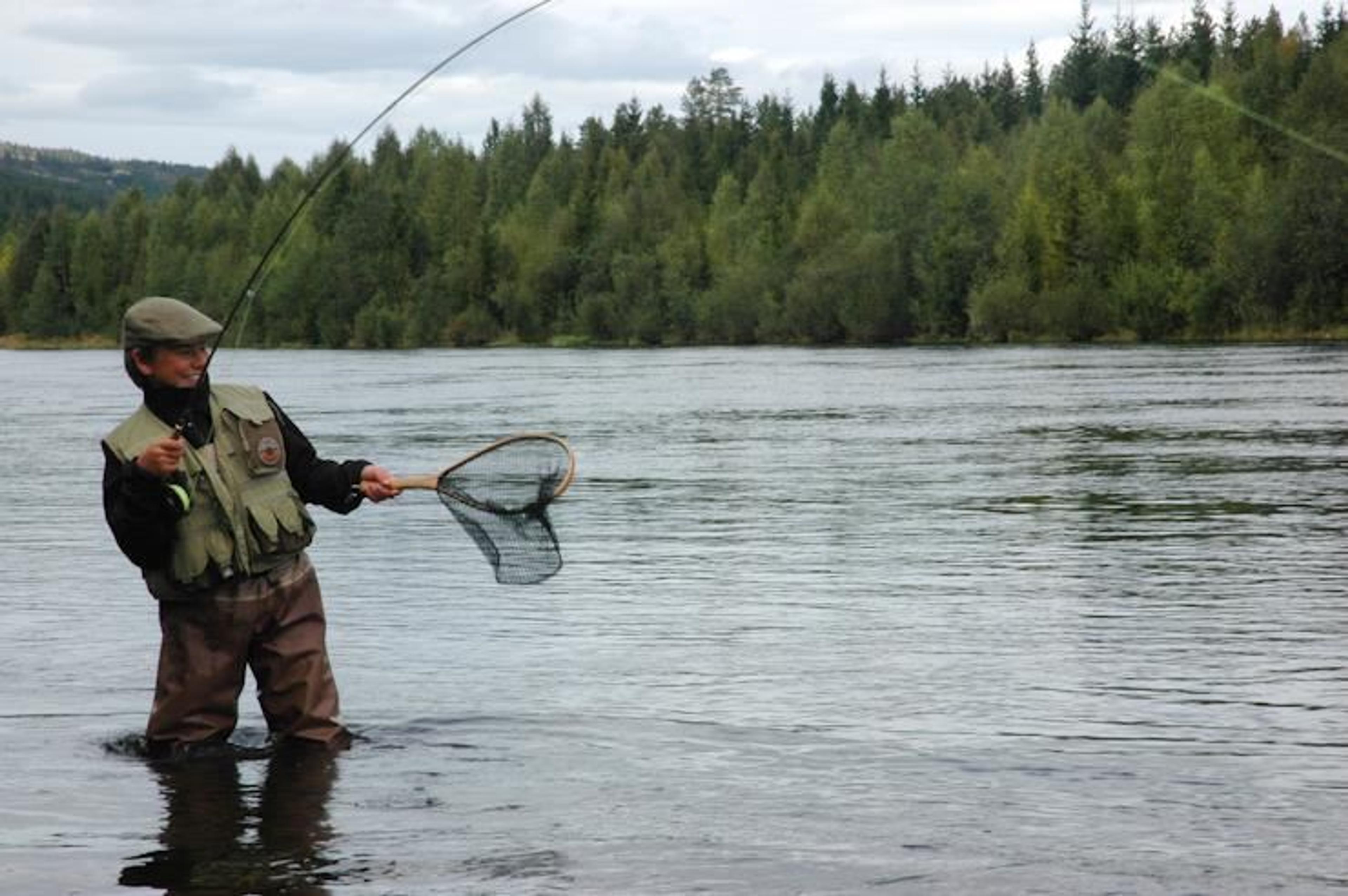 Guided fishing with Turgleder