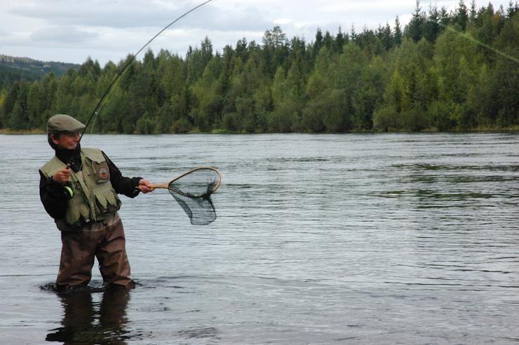 Guided fishing with Turgleder
