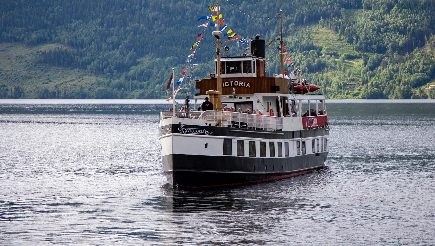 Kanalbåten Victoria - dronninga av Telemarkskanalen