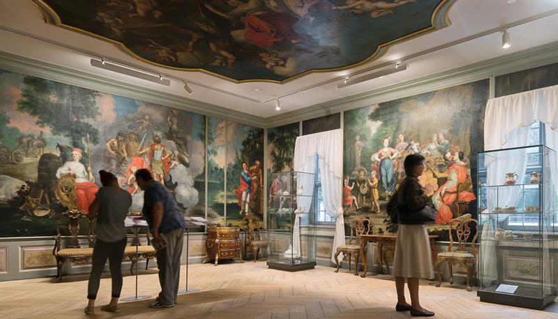 Det spektakulære Blumenthal rommet i Rasmus Meyer.