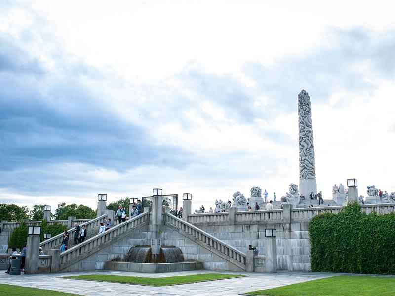 Summer at the Vigeland Sculpture Park